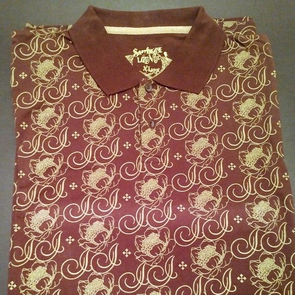 NWOT Men's Polo with Collar, Short Sleeves, XL, Business Casual - Picture 2 of 6